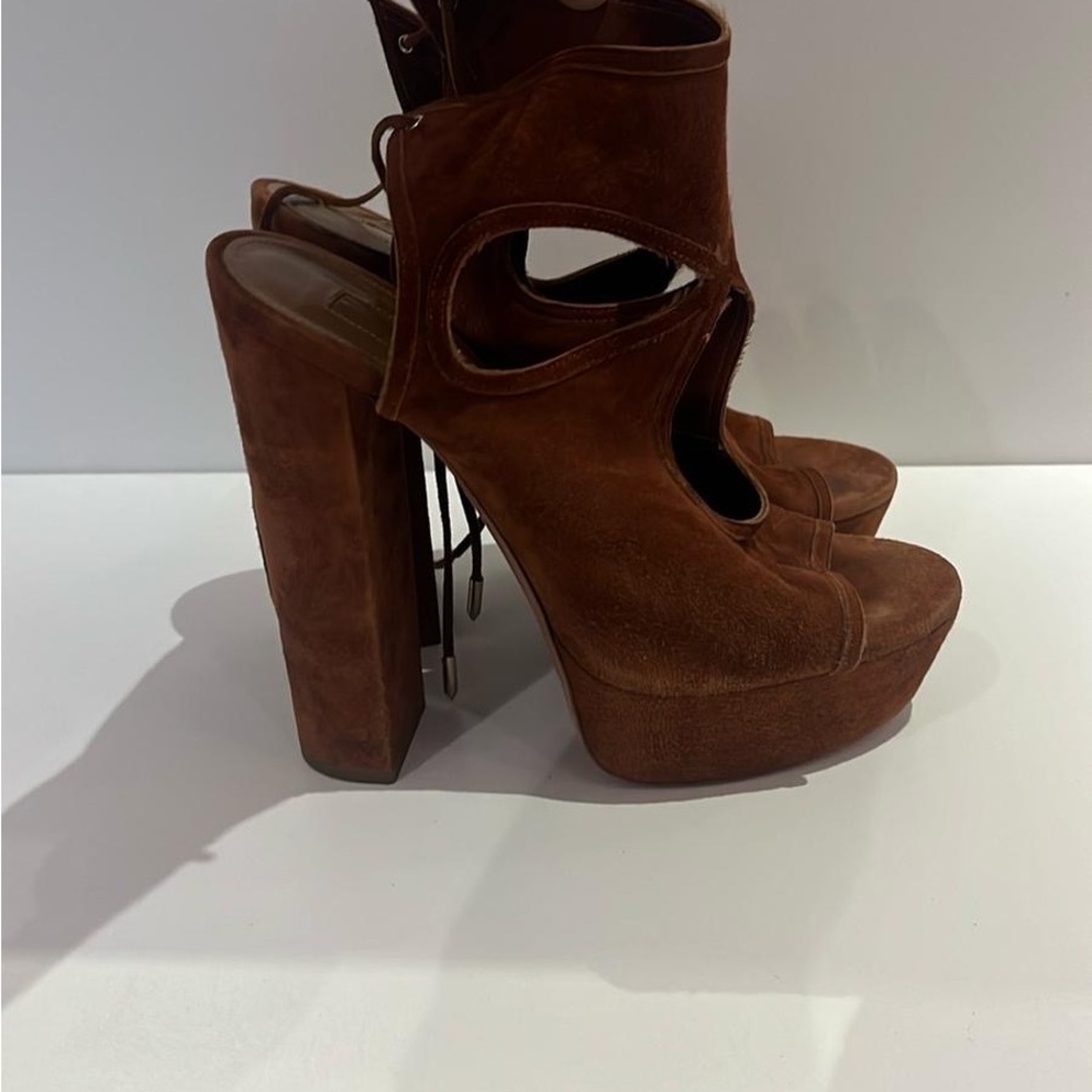 Brown Platform Women's Shoes